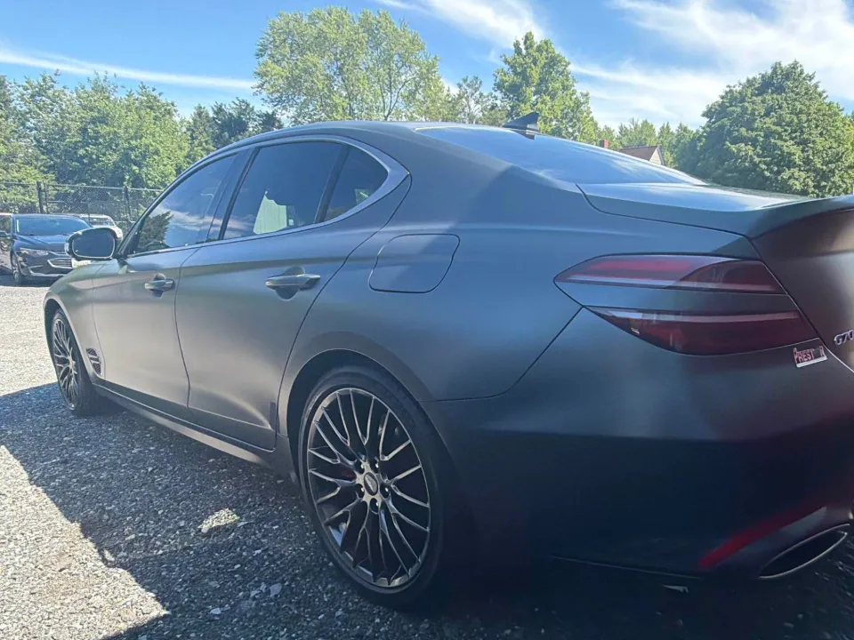 Genesis G70 sedan after repair at Eastern Auto Works