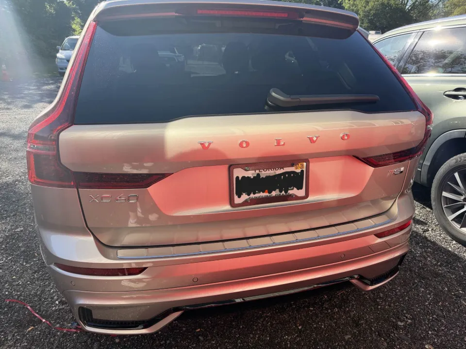 Volvo XC60 after liftgate and rear bumper repair at Eastern Auto Works